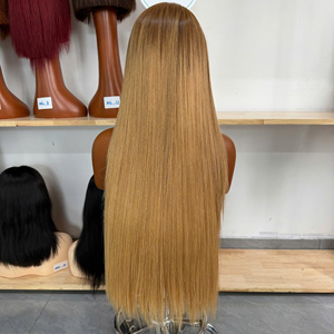 Pelucas Pequeñas de Cabello Humano Virgen Vietnamita RTS, Largas, 250% de Densidad, Transparentes, Sin Pegamento, Doble Trama, Pre-Arrancadas, Cutícula Alineada - Product Image 1