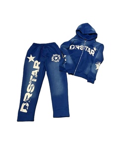 เสื้อฮู้ดลำลองสำหรับฤดูหนาว ผลิตตามสั่ง ขายส่ง ผ้าฝ้ายแท้ 100% ย้อมสีแบบแอซิดวอช ระบายอากาศได้ดี กันลม แห้งเร็ว เหมาะสำหรับออกกำลังกาย - Product Image 1