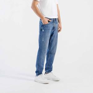 Pantalones vaqueros de mezclilla de algodón para hombre |   Material Transpirable, Cómodo y Duradero |   Precio de Fábrica - Product Image 4