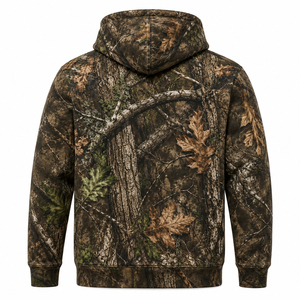 Sudadera con Capucha de Camuflaje para Hombre, Manga Larga, Transpirable, de Poliéster, para Caza - Product Image 2