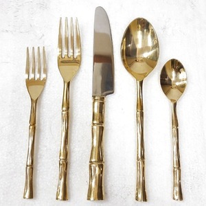 Mirrored Steel Stainless Steel Dinnerware Set Elegant and Dishwasher <b>Safe</b> Cutlery Spoon Fork and <b>Knife</b> - Product Image 1