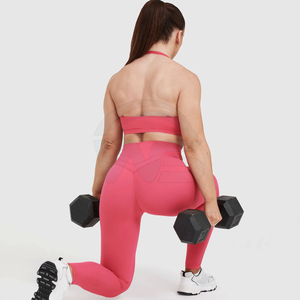Legging de yoga WASI SPORTS de haute qualité pour femme, en Spandex/Polyester, respirant, taille élastique, style décontracté, design unique - Product Image 6