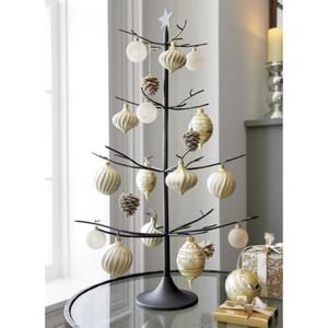 Christmas Decoration Metal Xmas Pine <b>Tree</b> Black Coated <b>Tabletop</b> Decor Home Accessories - Product Image 6