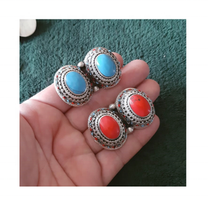 Kuchi — bagues réglables à Double perles, polis et polis, style Boho, ajustables, au meilleur prix - Product Image 2