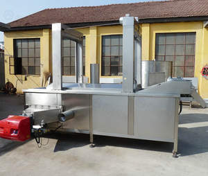 เครื่องทอดขนมขบเคี้ยวอย่างต่อเนื่องสำหรับการแปรรูปอาหารก๊าซและไฟฟ้าที่มีส่วนประกอบหลักของเครื่องยนต์ - Product Image 5