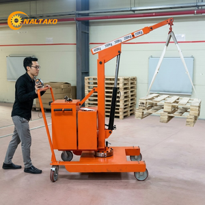 Grúa Hidráulica Mini Naltako de 800 kg con Brazo de 3.0 m de Alcance y Sistema de Contrapeso Optimizado - Product Image 1
