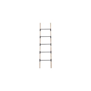 Estante Escalera Decorativa de Madera de Mango - Soporte Rústico para Almacenamiento de Mantas al por Mayor - Product Image 2