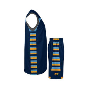 Uniforme de Baloncesto con Estampado, Malla Transpirable, Control de Humedad, Antibacteriano, Secado Rápido, Jersey y Pantalones Cortos Reversibles, Proveedor OEM - Product Image 2