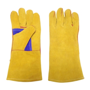 Gants de soudage en cuir de vachette de qualité supérieure, gants de travail robustes pour soudeurs industriels, protection des mains pour travaux lourds - Product Image 6