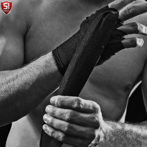 Bandages de boxe avec boucle pour le pouce, en coton respirant, absorbant l'humidité, pour l'entraînement MMA et Muay Thai - Product Image 6