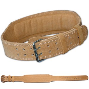 Durable Heavy Duty Leather Powerlifting Belt Adjustable Weightlifting Belt Gym Training Back Support OEM Factory Supplier - Product Image 5