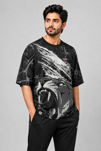 T-shirt sportif pour homme à manches courtes, coupe régulière, col rond, en polyester tricoté, séchage rapide, surdimensionné, sublimation, service OEM - Product Image 4