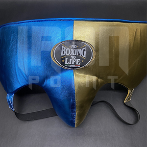 Protège-guêtres personnalisables de haute qualité « No Boxing No Life » en cuir de vachette de première qualité pour la boxe, les arts martiaux et l'entraînement physique - Product Image 5