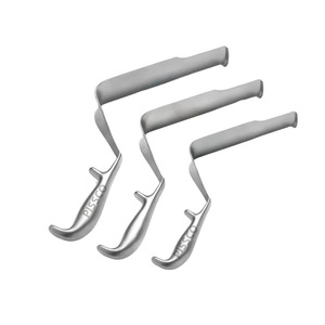 PISSCO Cloward Blade Retractor Set Cloward Type Spine Retractor Blade Set 4 PCS Spine Surgery Cloward Retractor <b>Instrument</b> Set - Product Image 3