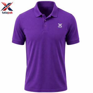 T-shirt formel de haute qualité pour homme, en velours côtelé respirant anti-plis 220g, personnalisable avec broderie et impression, idéal pour l'été, ODM - Product Image 6