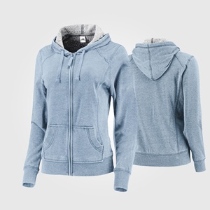 Sweat-shirt à fermeture éclair unisexe avec logo personnalisé OEM coupe normale Veste streetwear Sweat à capuche numérique brodé en usine pour l'hiver - Product Image 1