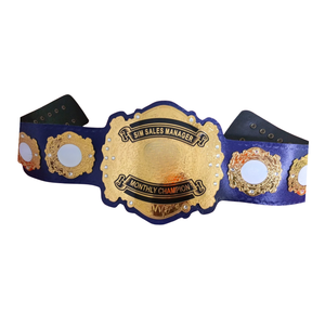 Cinturón de Campeón Mensual para Gerente de Ventas de SIM, Premio Corporativo Personalizado, Trofeo de Alta Calidad, Cinturón Deportivo Personalizado, Reconocimiento Único - Product Image 6