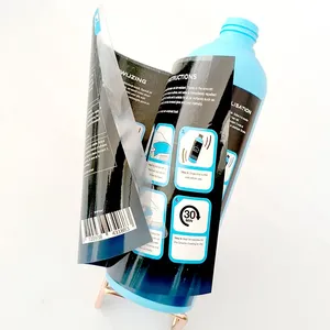 สติกเกอร์ติดขวดเหล้ารัมและสุราแบบม้วน พิมพ์ลาย UV พร้อมปั๊มฟอยล์ทองตามสั่ง - Product Image 5