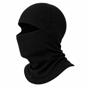Pasamontañas Negro Personalizado de Tela Elástica de Alta Calidad, Diseño de Cobertura Completa del Cuello, Ajuste Cómodo, Uso Diario - Product Image 3