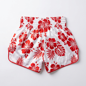 Pantalones Cortos de Muay Thai, Ajuste Universal, Tela de Poliéster, Equipo de Entrenamiento de Boxeo - Product Image 1