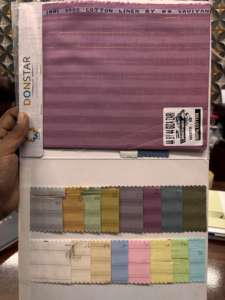 Tela de Lino y Algodón Giza Zari 58 de Alta Calidad, Tejido 44x44, Grado de Exportación, Venta al Por Mayor a Precio Accesible - Product Image 4