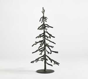 Seasonal Metal <b>Christmas</b> <b>Tree</b> Centerpiece with Star <b>Top</b> for Holiday Decor - Product Image 4