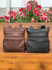 Nuevos bolsos bandolera de cuero genuino con estilo occidental, superventas, monederos de oficina, bolsos cruzados de cuero genuino de diseñador único para mujer - Product Image 4