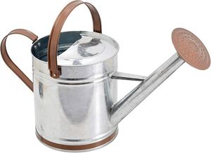 <b>Vintage</b> Metal <b>Watering</b> <b>Can</b> with Copper Finish Handle Decorative Garden <b>Watering</b> Pot for Indoor Outdoor Plants - Product Image 6