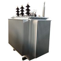 Transformateur de puissance triphasé immergé dans l'huile S11 11kV 415V 50 63 160 200 400 500 630 1000 1250 1500 2000 KVA 50Hz