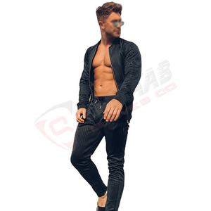 2025 Logo personnalisé vêtements de sport pour hommes Gym Fitness Fashioned-Fitted Jogging-Suits vente en gros hommes survêtement de sport - Product Image 2