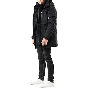 <b>Men</b>’s Warm Parka Ski <b>Jacket</b> Water-Resistant <b>Long</b> Puffer Winter Coat with Removable Faux Fur Hood Insulated Cold Weather - Product Image 4