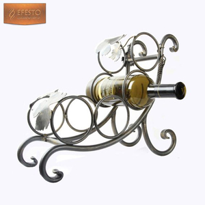 Modern Metal Wine <b>Rack</b> 10-19 Bottle Capacity Minimalist Design Home Furniture Decor Handmade Wine <b>Racks</b> - Product Image 6