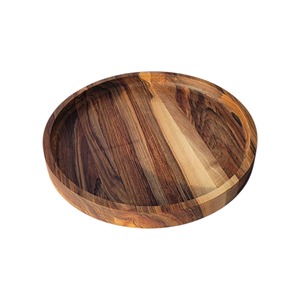 Round <b>Walnut</b> Wooden storage Plates Handmade Solid Wood Serving Plate Natural <b>Walnut</b> Dish Rustic <b>Table</b> Decor - Product Image 4