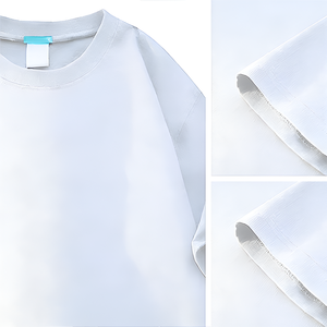 เสื้อยืดคอกลมโอเวอร์ไซส์ผู้ชาย ผ้าฝ้าย 100% หนัก 260 กรัม พิมพ์ลายสีสันแบบ Color Block สไตล์ Urban Wear ทรงคลาสสิค ซักแล้วไม่หด - Product Image 3