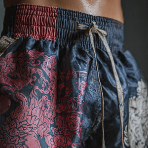 Shorts de Muay Thai à impression par sublimation, confortables, pour MMA, kickboxing, entraînement de boxe et combats de Muay Thai - Product Image 4