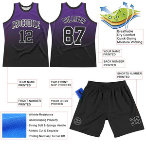 Custom Name Number Blue Basketball Jersey Adult Breathable Mesh Sleeveless Team Basketball Jersey - Product Image 5