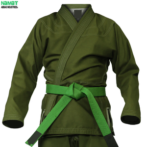 Kimono d'entraînement de Jiu-Jitsu durable, pré-rétréci, tissé, avec coutures renforcées, uniforme sportif pour les combats - Product Image 6