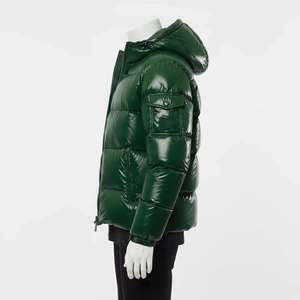 Veste matelassée à capuche personnalisée de qualité supérieure pour hommes, promotionnelle, tendance, brillante, respirante, à séchage rapide, chauffante et écologique - Product Image 3