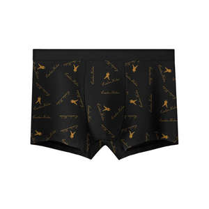 High Quality Plus Size Mens Ultimate Comfort <b>Boxer</b> Briefs Customizable Pattern Smooth Athletic Fit - Product Image 1