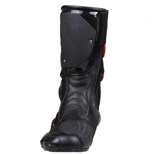 Chaussures de moto en cuir pour le tourisme et la course, qualité supérieure, membrane respirante, cuir véritable, sports de plein air, pour hommes - Product Image 5