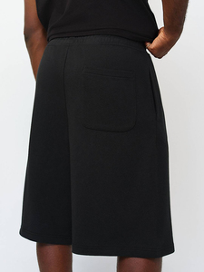 Shorts de sport décontractés pour hommes, longueur genou, été-automne, séchage rapide, respirants, écologiques, avec cordon de serrage, confortables, couleur unie, en toile - Product Image 4