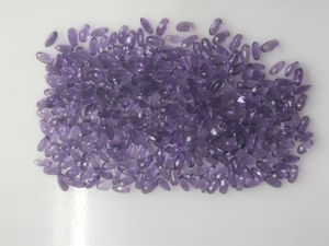 Amatista Natural Africana, Corte Marquesa de 4x2MM, Gema Suelta de Color Púrpura Intenso de la Mejor Calidad para Joyería - Product Image 2