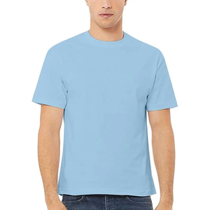 Men's 100% Cotton Worsted Oversized T-Shirts Custom Logo Silk <b>Screen</b> Printed Breathable Quick Dry 300g Short Sleeve High Quality - Product Image 3