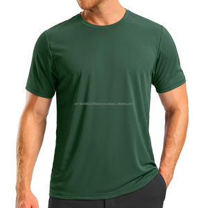 T-shirt homme tendance de haute qualité, personnalisable, col rond, tissu extensible, pour homme - Product Image 1