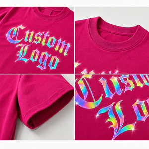 เสื้อยืดโอเวอร์ไซส์ลายกราฟิกสำหรับผู้ชาย เสื้อผ้าสตรีทแวร์แขนสั้นผ้าฝ้าย เสื้อยืดฮิปฮอปแฟชั่นลำลอง ผู้ผลิตเสื้อยืด - Product Image 6