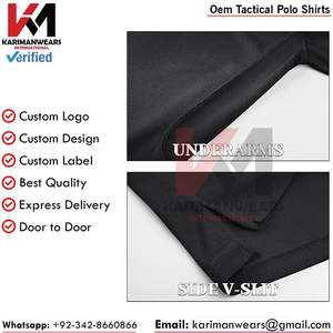 Camiseta Polo Táctica Premium para Paintball con Costuras Reforzadas, Suministro al por Mayor con Marca Personalizada - Product Image 5