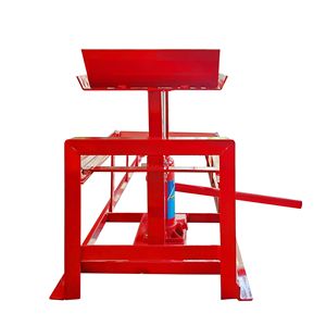 2 Packs de rampes hydrauliques pour voitures 11000LBS High Lift Low Profile Oil Change Ramps Service Cric for Automotive Truck Garage Repair Red - Product Image 6