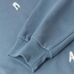 ผู้ผลิตเสื้อสเวตเชิ้ตคอกลมปักโลโก้ตามสั่งสำหรับผู้ชาย ผ้าฝ้าย 100% เสื้อผ้ากีฬาแนวสตรีทแบบเรียบง่ายทรงโอเวอร์ไซส์ - Product Image 4
