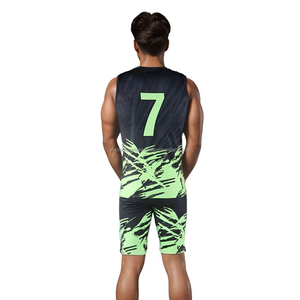 ชุดฟุตบอลลายธง7ใน7ชุดผ้าโพลีเอสเตอร์/ สแปนเด็กซ์94นิ้วดีไซน์แบบสั่งทำ - Product Image 3