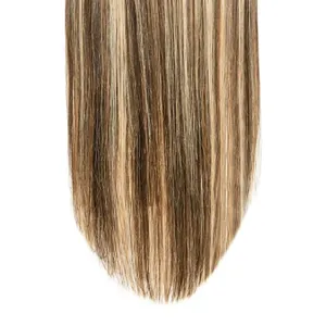 ผมแท้แบบ Remy Weft 100% ตรงสีบลอนด์ไฮไลท์  ลอนธรรมชาติ  สามารถปรับแต่งได้ - Product Image 5